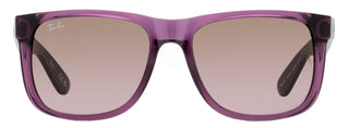 Ray-Ban Justin Sunglasses RB4165 6595/14 Transparent Violet 54mm