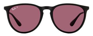 Ray-Ban Erika Polarized Sunglasses RB4171 601/5Q Black 54mm