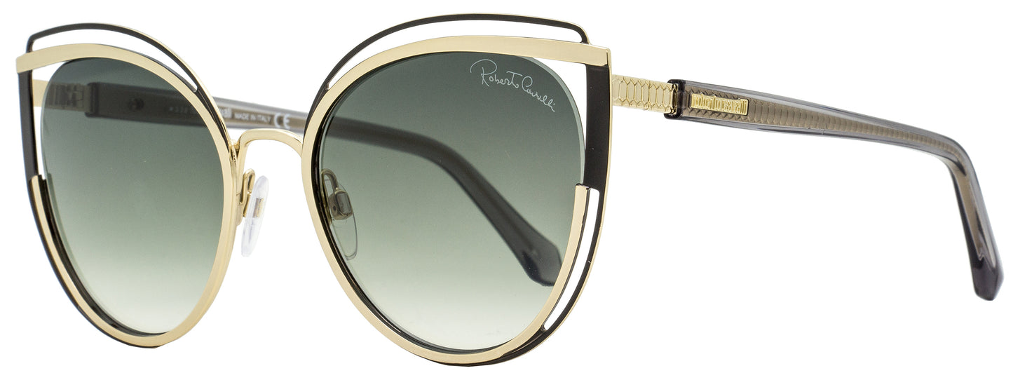 Roberto Cavalli Cat Eye Sunglasses RC1095 Monteverdi 32B Gold/Black 56mm 1095