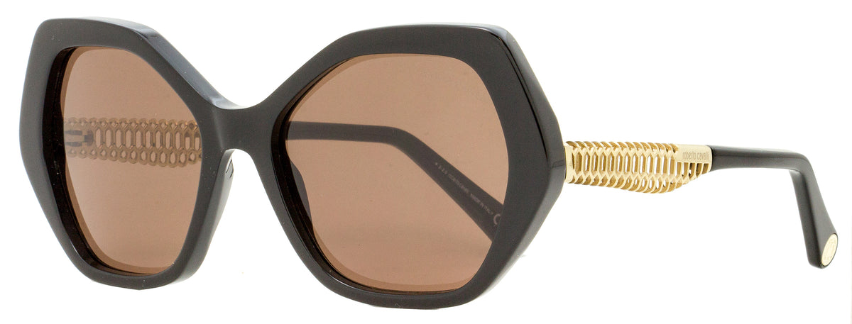 Roberto Cavalli Sunglasses Frames Gold RC Logo Made in Italy ROBERTO CAVALLI Sunglasses VRC 021 M Rose Gold -0300 Bahrain  main image 4