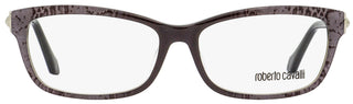 Roberto Cavalli Rectangular Eyeglasses RC5012 Aulla 020 Gray/Black/Palladium 54mm 5012