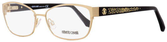 Roberto Cavalli Oval Eyeglasses RC5024 Buti 028 Black/Gold 56mm 5024