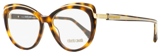 Roberto Cavalli Butterfly Eyeglasses RC5077 Mulazzo 052 Havana/Gold 53mm 5077