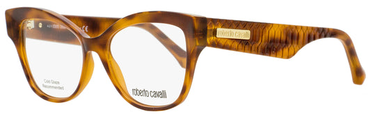 Roberto Cavalli Butterfly Eyeglasses RC5080 Nievole 054 Havana/Gold 53mm 5080