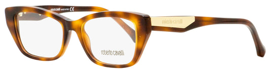 Roberto Cavalli Rectangular Eyeglasses RC5082 Orcia 052 Havana/Gold 51mm 5082