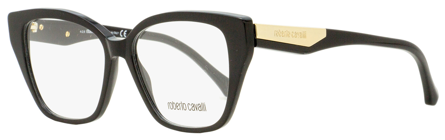 Roberto Cavalli Square Eyeglasses RC5083 Orciano 001 Black/Gold 53mm 5083