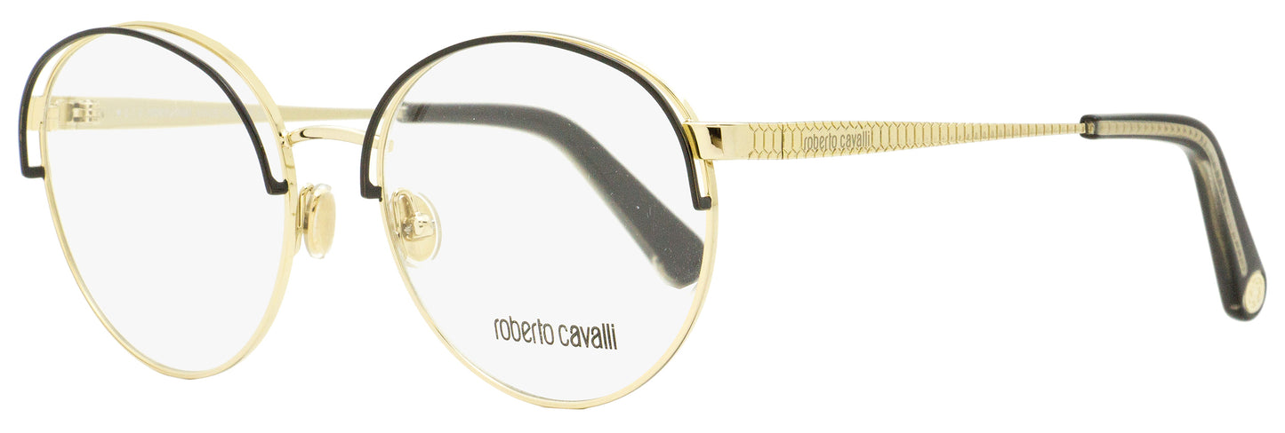 Roberto Cavalli Oval Eyeglasses RC5084 032 Gold/Black 54mm 5084