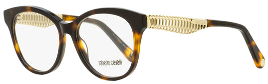 Roberto Cavalli Oval Eyeglasses RC5090 052 Dark Havana/Gold 52mm 5090