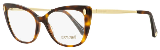 Roberto Cavalli Butterfly Eyeglasses RC5110 052 Havana/Gold 52mm 5110