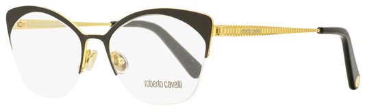 Roberto Cavalli Butterfly Eyeglasses RC5111 030 Black/Gold 53mm 5111