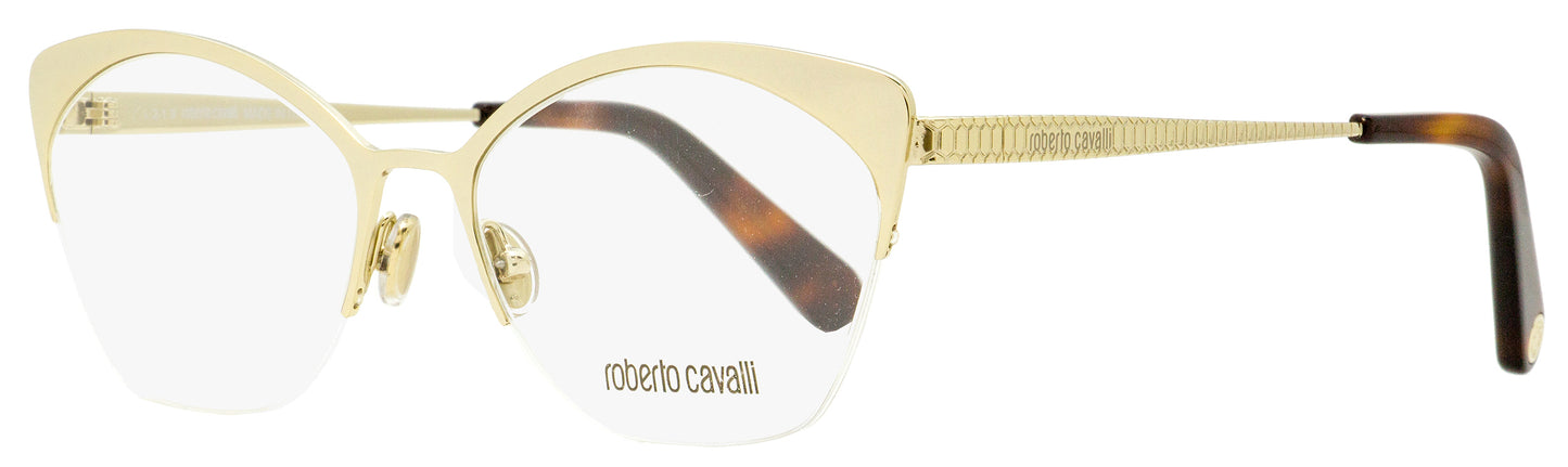 Roberto Cavalli Butterfly Eyeglasses RC5111 032 Gold/Havana 53mm 5111