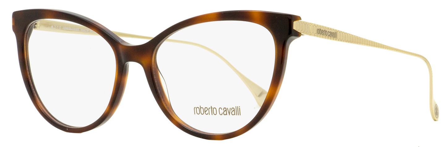 Roberto Cavalli Butterfly Eyeglasses RC5115 052 Havana/Gold 54mm 5115