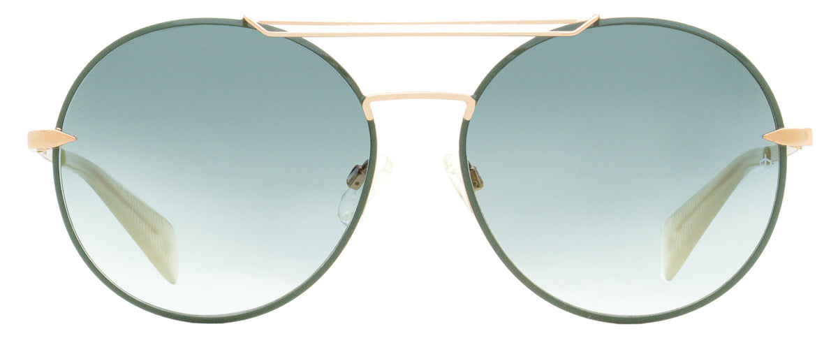 rag & bone
59MM Round Sunglasses Sunglasses Rag & Bone Rnb 1006 /S 0J5G Gold / Ha Brown  main image 3