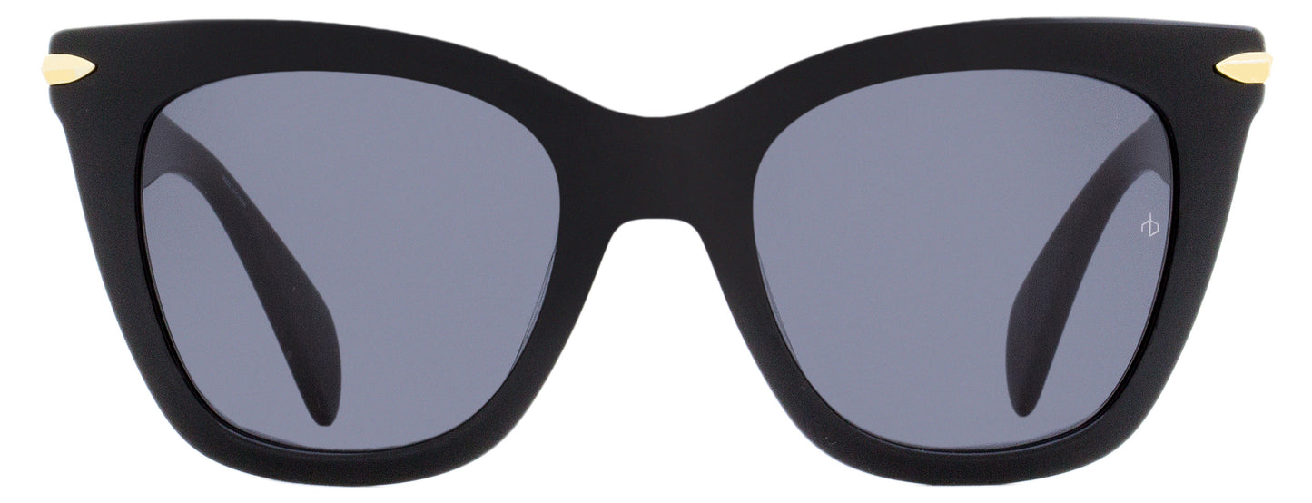 Rag & Bone Square Sunglasses RNB1029GS 807IR Black 52mm 1029