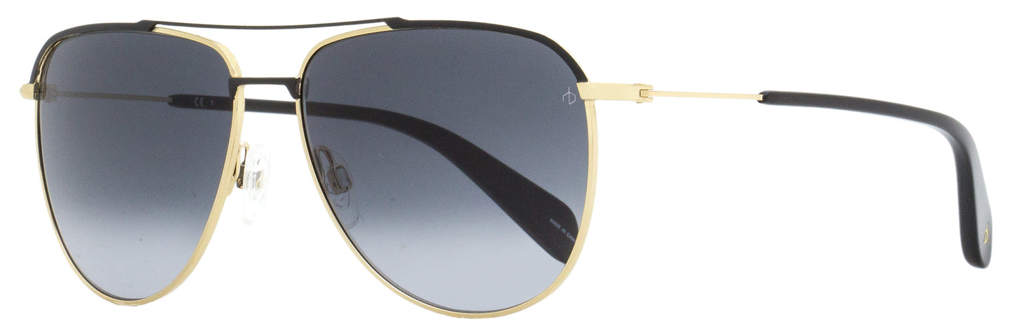 Rag & Bone Pilot Sunglasses RNB1050GS RHL9O Gold/Black 59mm 1050