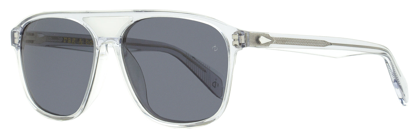 Rag & Bone Aiden Sunglasses RNB5026GS CBLIR Gray Crystal 57mm