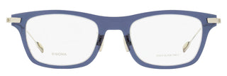 Rimowa Air Rectangular Eyeglasses RW50002U 084 Transparent Blue 50mm