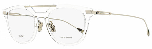Rimowa Air Oval Eyeglasses RW50005U 026 Crystal Silver Transparent 51mm