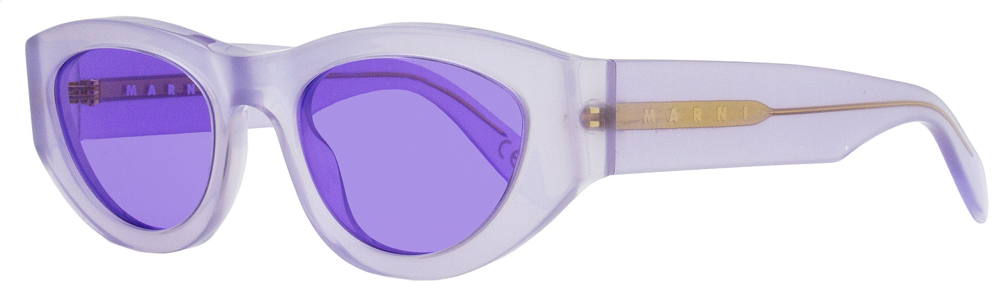 Marni Rainbow Mountains Cat Eye Sunglasses UC1 Purple 52mm