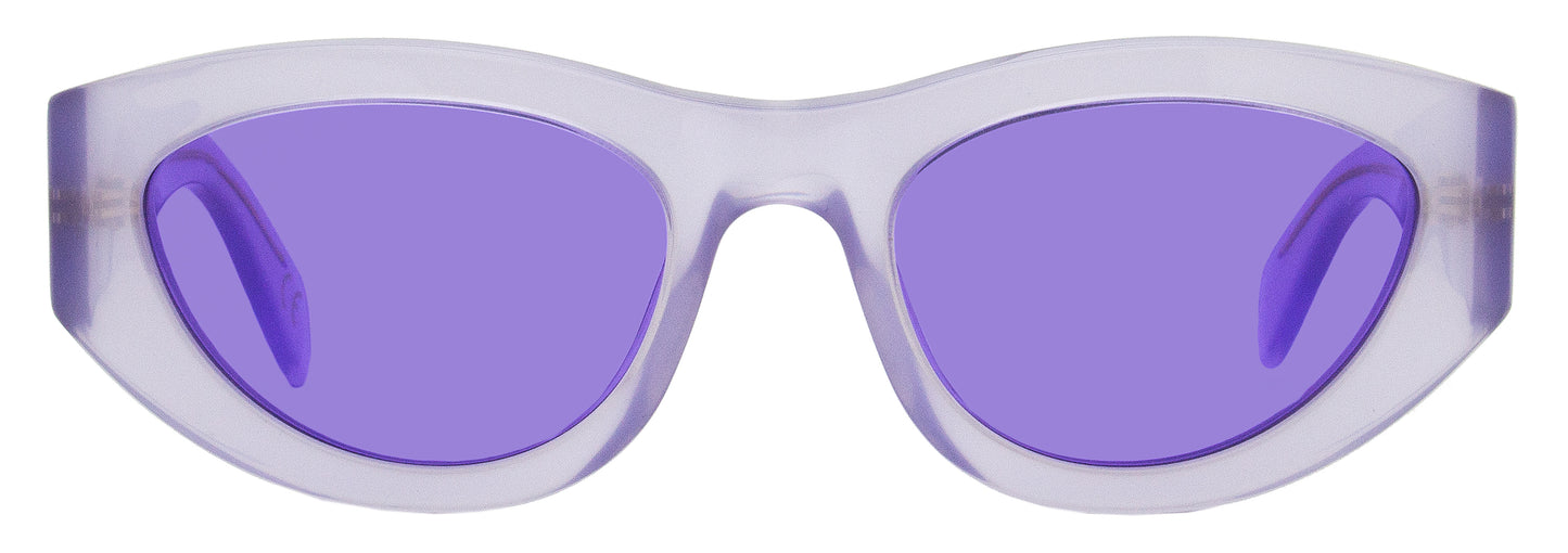 Marni Rainbow Mountains Cat Eye Sunglasses UC1 Purple 52mm