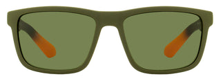 Dragon Rectangular Sunglasses Reed LL 313 Matte Olive 57mm