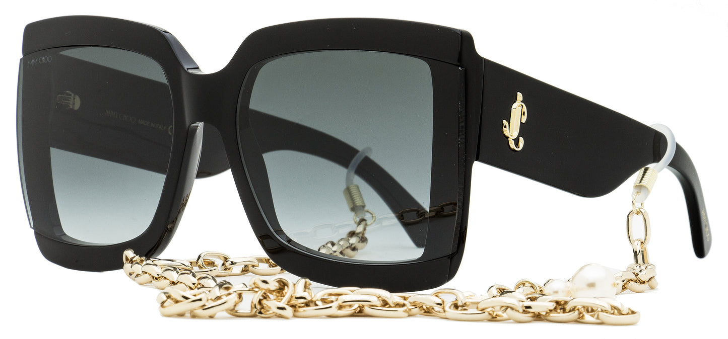 Jimmy Choo Chain Sunglasses Renee /N 8079O Black 61mm