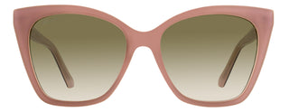 Jimmy Choo Cat Eye Sunglasses Rua /G Y9AHA Nude 56mm