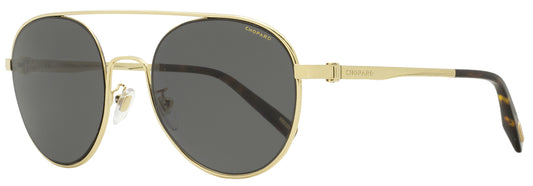 Chopard Superfast Sunglasses SCHC29 300P Gold/Havana Polarized 56mm C29