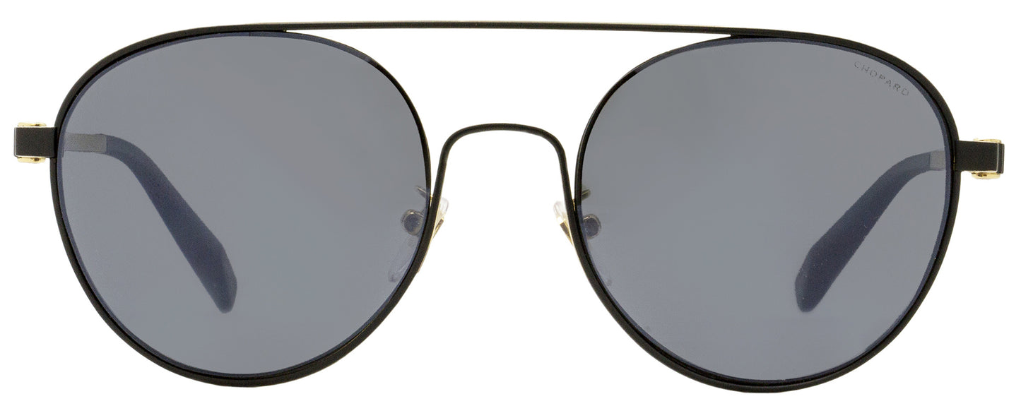 Chopard Superfast Sunglasses SCHC29 302P Matte Black/Gold Polarized 56mm C29