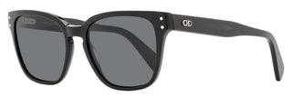 Ferragamo Square Keyhole Sunglasses SF1040S 001 Black 55mm