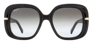 Ferragamo Square Sunglasses SF1058S 001 Black 54mm