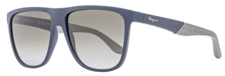 Ferragamo Square Sunglasses SF1065S 401 Matte Dark Blue 59mm