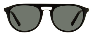 Ferragamo Rounded Pilot Sunglasses SF1090S 001 Black 54mm