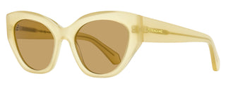 Ferragamo Lettermark Cat Eye Sunglasses SF1107S 708 Opaline Honey 55mm