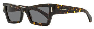 Ferragamo Cat-Eye Rivet Sunglasses SF2006S 242 Tortoise 53mm