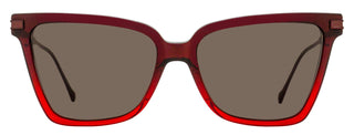 Ferragamo Gancini Butterfly Sunglasses SF2036S 615 Red Ombre 56mm