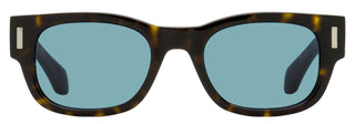 Ferragamo Rectangular Rivet Sunglasses SF2064SE 242 Dark Tortoise 51mm
