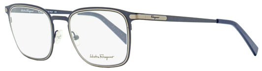 Ferragamo Rectangular Eyeglasses SF2172 427 Matte Dark Blue 52mm 2172