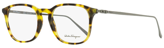 Salvatore Ferragamo Rectangular Eyeglasses SF2846 281 Vintage Tortoise/Gunmetal 53mm 2846