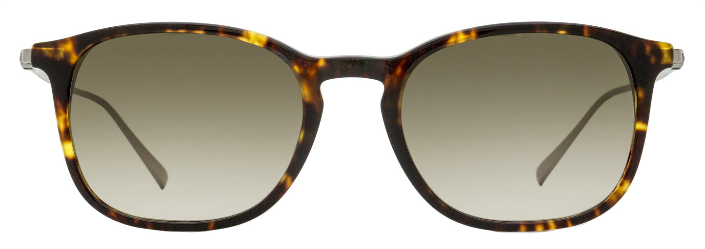 Ferragamo Keyhole Square Sunglasses SF2846SCP 219 Tortoise/Ruthenium 53mm