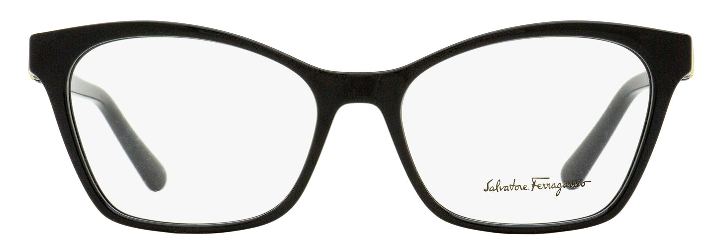 Ferragamo Arching Brow Line Eyeglasses SF2902 001 Black 54mm