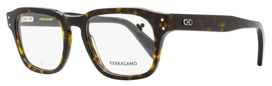 Ferragamo Rectangular Eyeglasses SF2958 219 Dark Tortoise 52mm