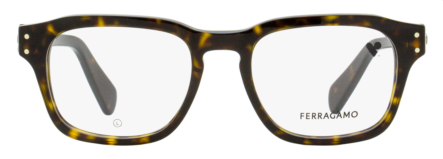 Ferragamo Rectangular Eyeglasses SF2958 219 Dark Tortoise 52mm