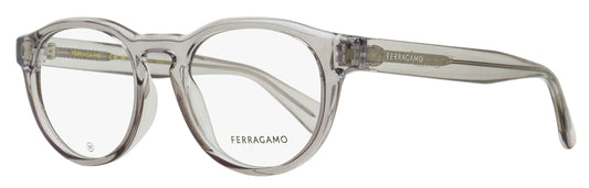 Ferragamo Keyhole Pantos Eyeglasses SF2987E 020 Transparent Grey 50mm
