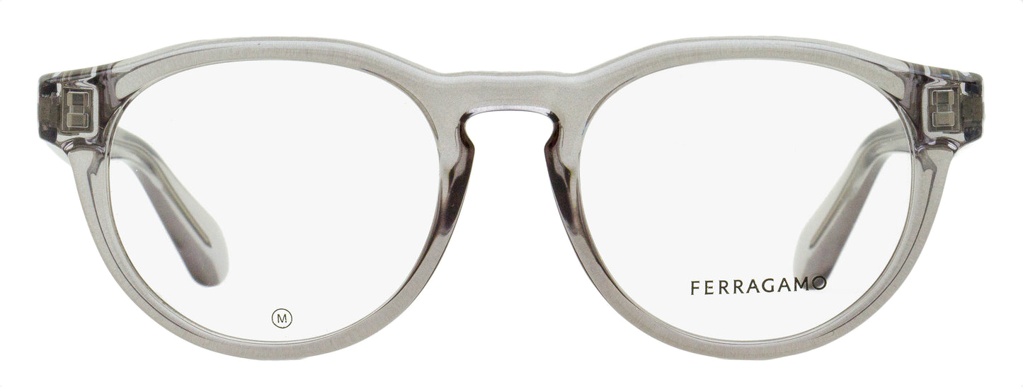 Ferragamo Keyhole Pantos Eyeglasses SF2987E 020 Transparent Grey 50mm