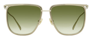 Ferragamo Oversized Square Sunglasses SF324S 750 Light Gold 58mm