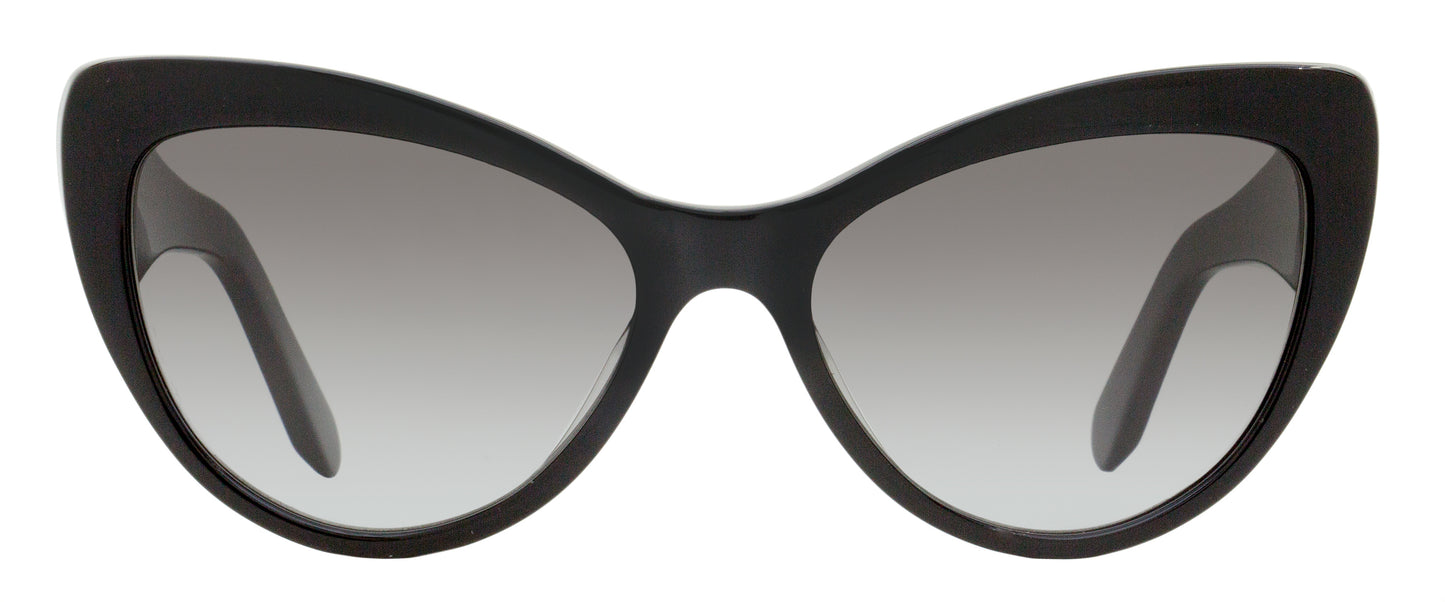 Ferragamo Script Logo Sunglasses SF930S 001 Black 56mm