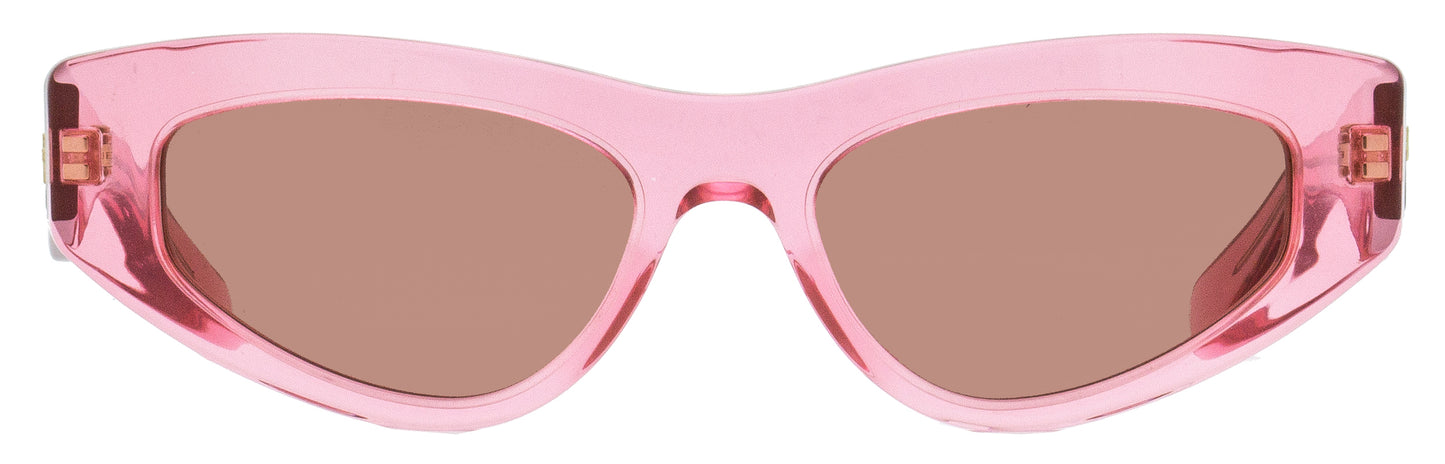 Salvatore Ferragamo Cat Eye Sunglasses SF995S 664 Crystal Pink 53mm 995