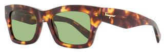 Ferragamo Bold Rectangular Sunglasses SF996SCP 214 Tortoise 51mm