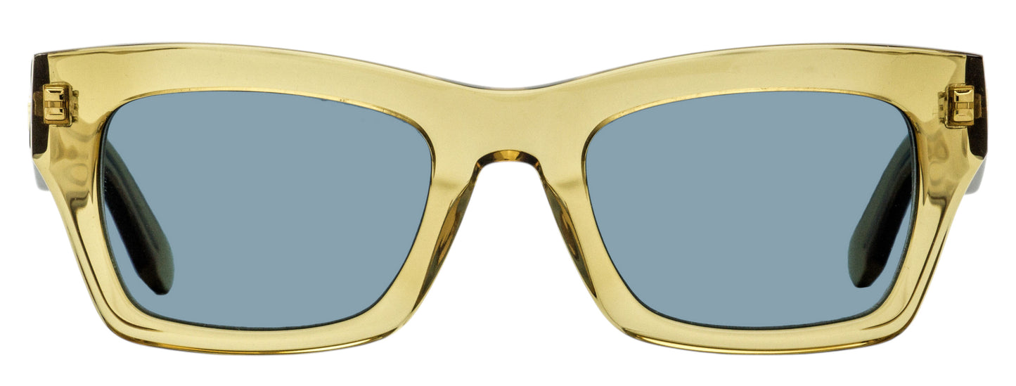 Ferragamo Bold Rectangular Sunglasses SF996SCP 690 Champagne 51mm